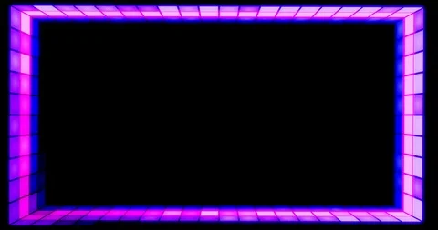 3d abstract geometric endless dark tunnel move background, loop Stock-Footage 115792083