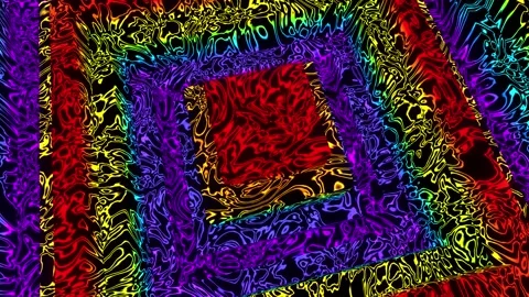 3d abstract geometric endless motion design, loop animation moving background Stock Footage 144944524