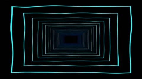 3d abstract geometric endless move background, loop animation motion background Video stock 135686847