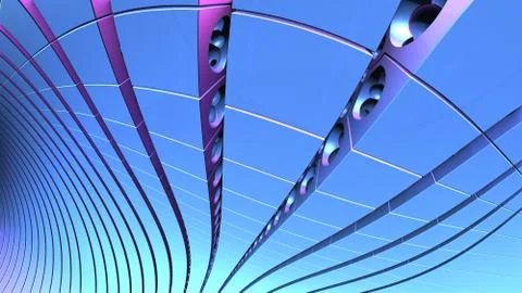 3D Abstract geometric shapes, 3D background illustration. 3D rendering イラスト素材