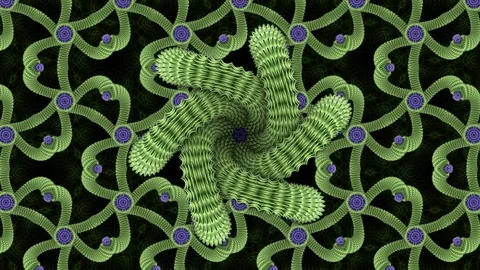 3D Abstract Geometric Shapes Background Stock Footage 129402070