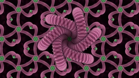 3D Abstract Geometric Shapes Background Stock Footage 129402132