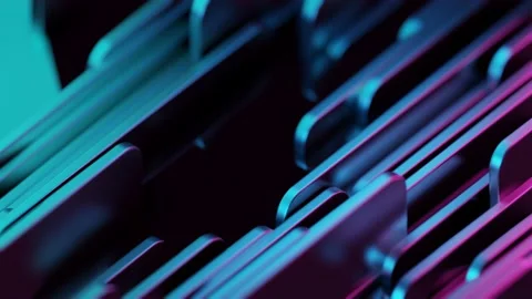 3d Abstract geometric technology background. Stock Footage 236641300