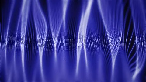 3d abstract geometric wavy liquid background, modern digital art, floating 스톡 일러스트