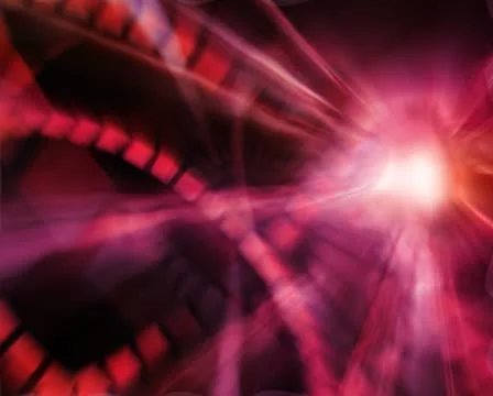 3D Abstract Glowing StrongerLoop 库存影片 8944763