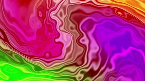 3d Abstract gradient color Animation Wavy and twirl Smooth Wall. Stockbeeldmateriaal 222375560