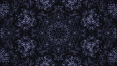 3D abstract gray colored kaleidoscope. Stock Footage 109364601