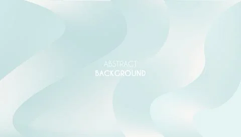 3d Abstract Greenish Fluid Background. Stock Illustration