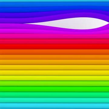 3d abstract. Illustrazione stock