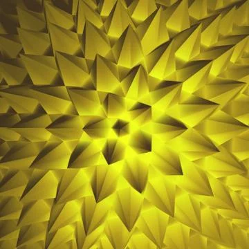 3D abstract illustration. Vector template Stock Illustration