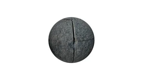 3D abstract image of planet Earth - globe. Stock Illustration