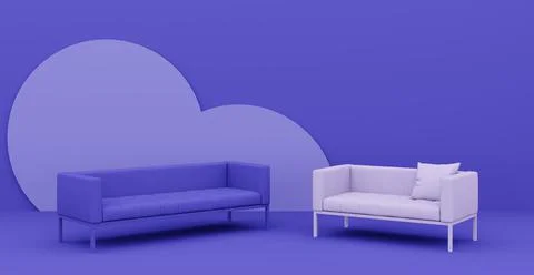 3d Abstract interior. Interior template. Иллюстрация