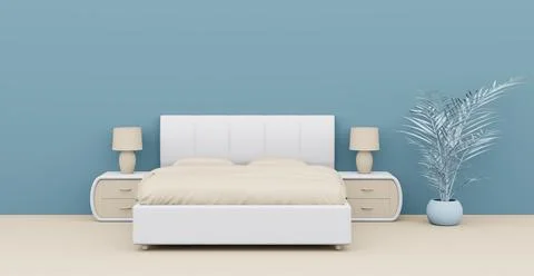 3d Abstract interior. Interior template. Stock Illustration