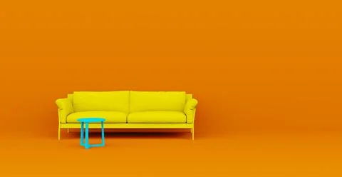 3d Abstract interior. Interior template. Illustrazione stock