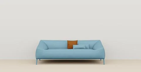 3d Abstract interior. Interior template. Stockillustratie