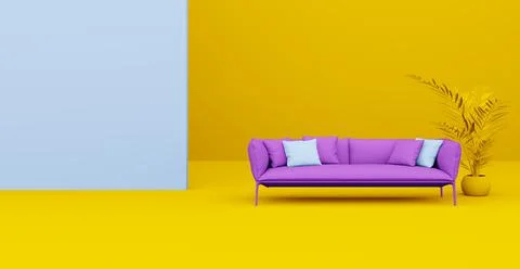 3d Abstract interior. Interior template. Иллюстрация