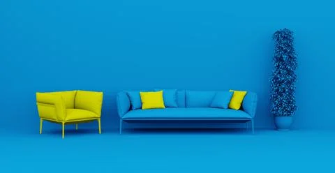 3d Abstract interior. Interior template. 스톡 일러스트