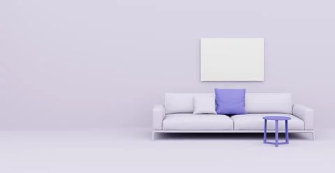 3d Abstract interior. Interior template. 스톡 일러스트