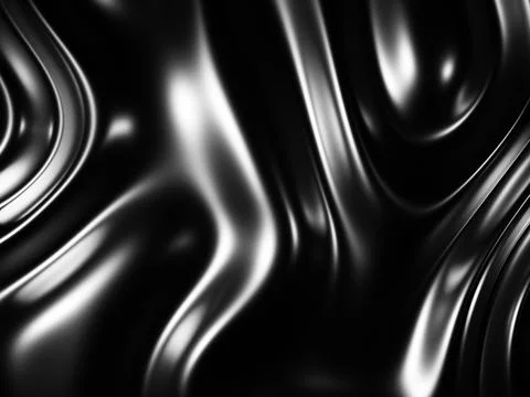 3d abstract iridescent wavy texture background. neon holographic fluid dist.. イラスト素材