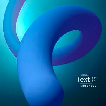 3d abstract line, background banner. Stock Illustration