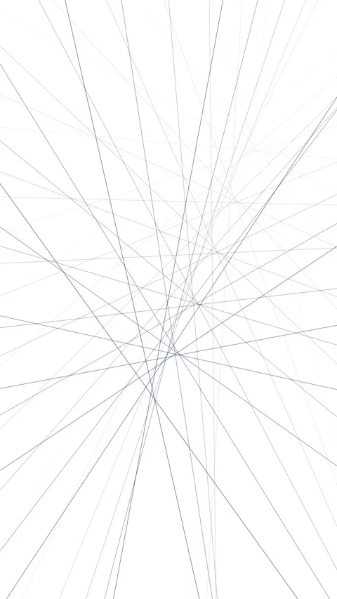 3d abstract lines on white vertical background Stock Footage 345681600