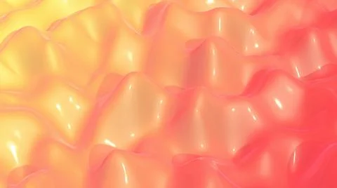 3d abstract liquid background. Colored gradient fluid texture wave surface 스톡 일러스트