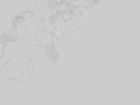3d abstract liquid milk splash, paint or glue splashing, isolated on white ba Stock Illustration