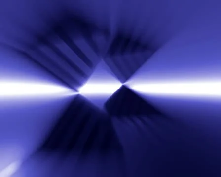 3D Abstract Mystic Pyramids Loop Stock Footage 8945241