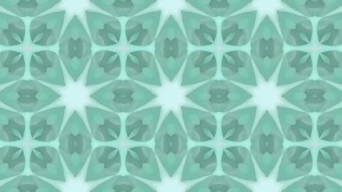 3d abstract ornate decorative background. Hypnotic trendy kaleidoscope. Stock Footage 119566506