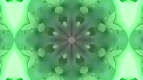 3d abstract ornate decorative background. Hypnotic trendy kaleidoscope. Stock Footage 119566738