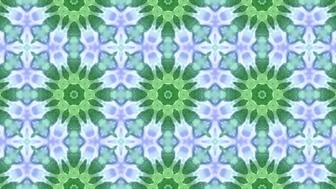 3d abstract ornate decorative background. Hypnotic trendy kaleidoscope. Stock Footage 120791145
