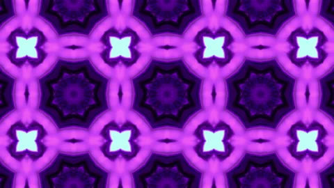3d abstract ornate decorative background. Hypnotic trendy kaleidoscope. Stock Footage 120926882