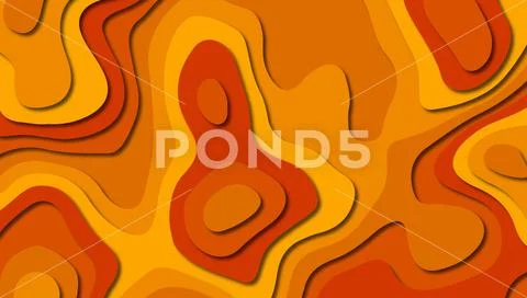 3D abstract paper art style, design layout for business presentations, flyers Stock Illustration