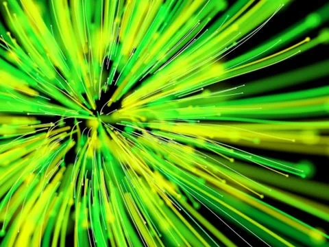 3D Abstract Particles Illustrazione stock