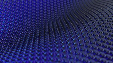 3D Abstract premium Geometric Pattern. Blue colorful background. Render for vide Stock Illustration