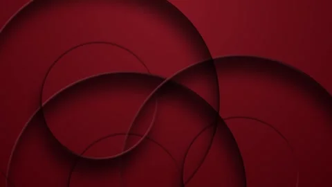 3d abstract red geometric shapes background Stock Footage 264477879