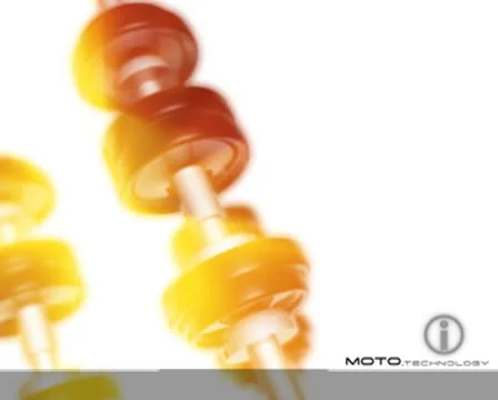 3D Abstract Rotating Motors Loop Видео 8944772