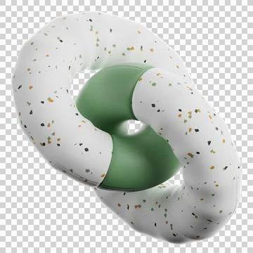 3d Abstract Shape Stock Illustration