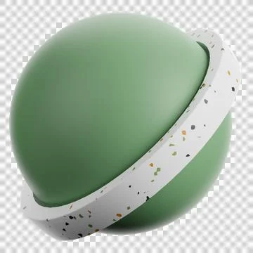 3d Abstract Shape Stock Illustration