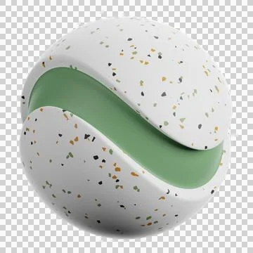 3d Abstract Shape Stock Illustration