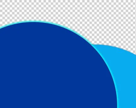 3D abstract shape often used as a template for backgrounds, messages. Stock Illustration