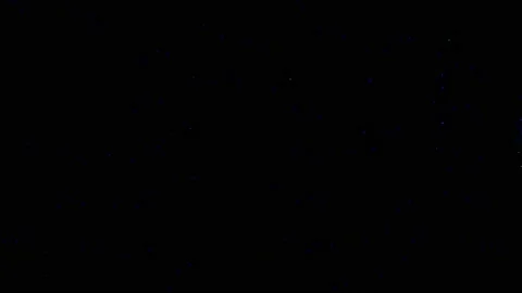 3D Abstract shining bright lines set wave,dots colorful, black background Stock Footage 231300415