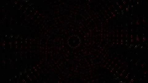 3D Abstract shining bright lines set wave,dots colorful, black background 스톡 동영상 233824358