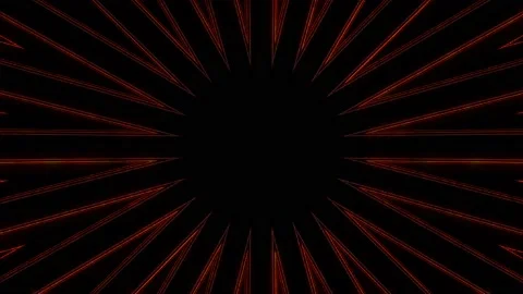 3D Abstract shining bright lines set wave,dots colorful, black background Video stock 237063530