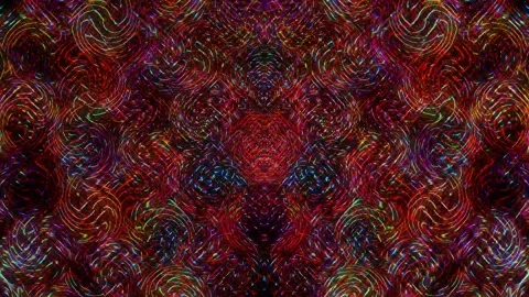 3D Abstract shining bright lines set wave,dots colorful, black background Stock Footage 237831956