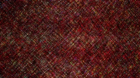 3D Abstract shining bright lines set wave,dots colorful, black background Stock Footage 243175594