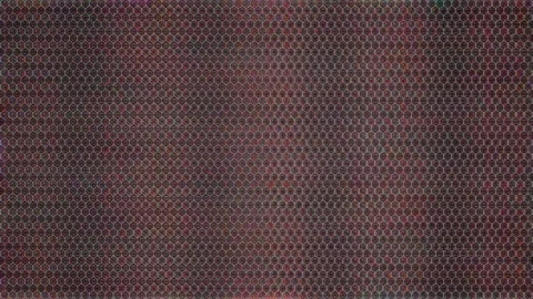 3D Abstract shining bright lines set wave,dots colorful, black background Video stock 243310316