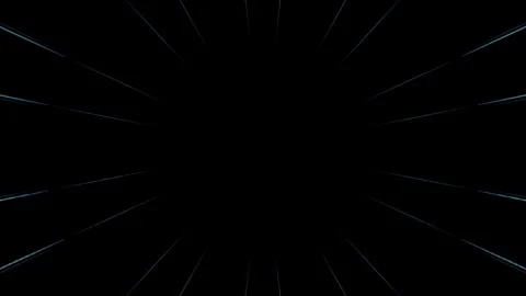 3D Abstract shining bright lines set wave,dots colorful, black background Stock-Footage 256260265