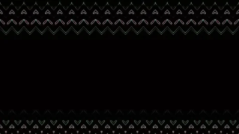 3D Abstract shining bright lines set wave,dots colorful, black background 스톡 동영상 258853036