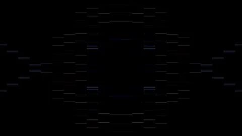 3D Abstract shining bright lines set wave,dots colorful, black background Stock Footage 274224187